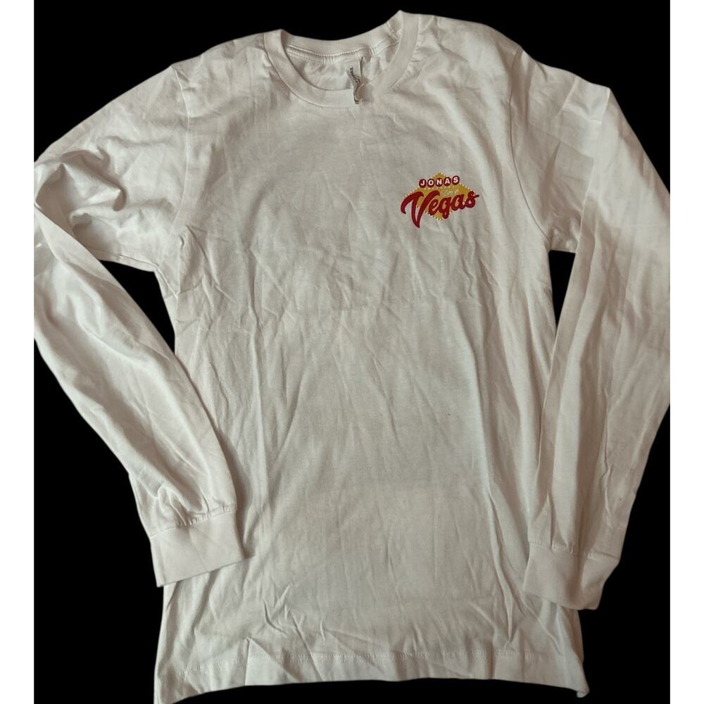Jonas Brothers Las Vegas Long Sleeve T Shirt Woman’s Size Small